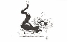 JoTed - Joted d'Après Franquin - Original Illustration