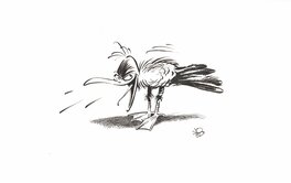 JoTed - Joted d'Après Franquin - Original Illustration