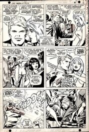 Jack Kirby - Captain America 103 page 2 - Original art