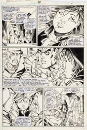 Rick Leonardi - Marvel Comic Presents 14 - Original art