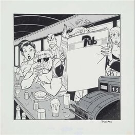 Philippe Berthet - Philippe Berthet 1980 s PUB - Comic Strip