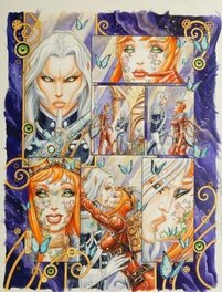Olivier Ledroit - Wika et la Gloire de Pan. - Planche originale