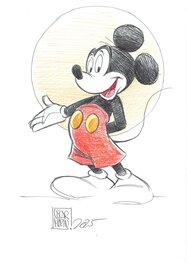 Oscar Martin - Mickey Mouse - Original Illustration