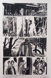 Alvaro Martinez - The nice house on the lake - Original Illustration