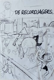 Gerd Van Loock - Jommeke 261: De recordjagers - Planche originale