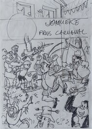 Gerd Van Loock - Jommeke 268: Prins Carnaval - Planche originale