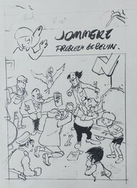 Gerd Van Loock - Jommeke 304: Het probleem Gobelijn - Planche originale