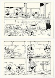 Andrea Ferraris - Uncle Scrooge: Endanger Mouse - Original Illustration