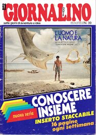 Il giornalino #39 [couverture du magazine italien où l'histoire a été initialement publiée] 5 octobre 1980