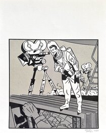Daniel Torres - Roco Vargas - Illustration pour le mensuel (À suivre) - Original Illustration