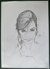 francq - Portrait de Femme 3 - Original art