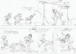 Edwin Wouters - Jommeke: onuitgegeven verhaal - Planche originale