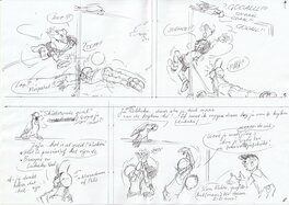Edwin Wouters - Jommeke: onuitgegeven verhaal - Planche originale