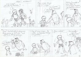 Edwin Wouters - Jommeke: onuitgegeven verhaal - Planche originale