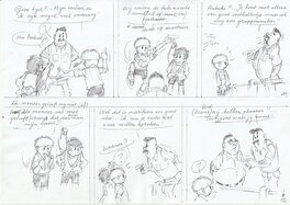 Edwin Wouters - Jommeke: onuitgegeven verhaal - Planche originale
