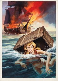 Rosi studio - Couverture originale Isabella n. 84 - Couverture originale