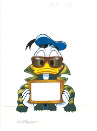 Olivier Fiquet - Donald Duck - Original Cover