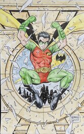 Tom Grummett - Robin - Original Illustration