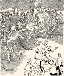 Illustration mélangée de Álvaro Duarte de Almeida (haut) et Eduardo T. Coelho (bas) - 1949