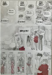Lou - Planche originale - Comic Strip