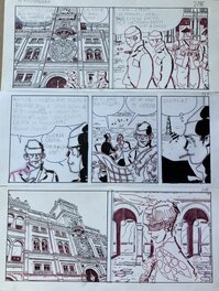 Hugo Pratt - Morgan piazza San Marco - Comic Strip