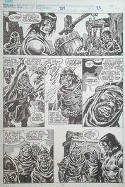 John Buscema - Savage SWORD OF CONAN #204 - Buscema / Chan - Comic Strip