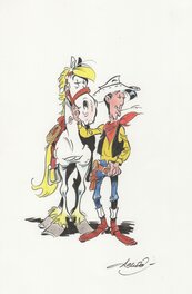 Achdé - Lucky Luke - Original Illustration