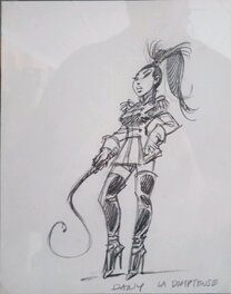 Dany - La dompteuse - Illustration originale