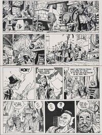 Franz - Franz : Brougue, T.2, La renarde, planche 5 - Planche originale
