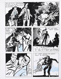 Jean-Claude Forest - Jean-Claude FOREST : Planche n°4 pour une histoire publiée dans le magazine 34 Caméra - Planche originale