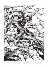 Igor Kordey - Marshal Bass - THE EVIDENCE - Illustration originale