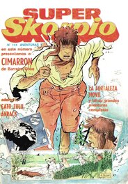 Couverture du numéro de la revue Skorpio où a été publiée la planche, édition argentine Couverture du numéro de la revue Skorpio où a été publiée la planche, édition argentine