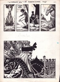 Enrique Alcatena - La fortaleza movil [Fuori dal tempo] - Planche originale