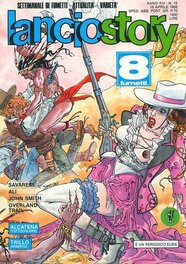 Publication italienne - couverture de la revue Lanciostory Publication italienne - couverture de la revue Lanciostory