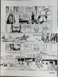 Damour - Pinkerton T1 - Planche originale