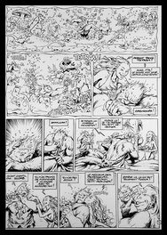 Jean-Louis Mourier - Trolls de Troy - Histoires Trolles - Planche originale