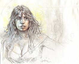 Paolo Eleuteri Serpieri - Druuna - Illustration originale