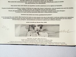 Bd signée Bilal et numérotée 259/300 Bd signée Bilal et numérotée 259/300