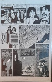 Georges Pichard - Blanche Epiphanie Le cavalier Noir - Planche originale