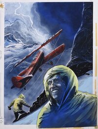 Patrice Serres - Tanguy et laverdure Premieres Missions - Planche originale