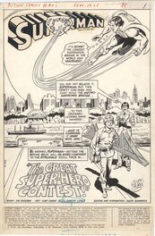 Curt Swan - Action Comics - Planche originale