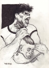 Tanino Liberatore - Ranxerox La prise - Illustration originale