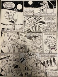 Raymond Reding - 11 Gauchers pour Mexico - Planche originale