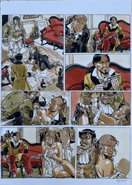 Félix Meynet - Sauvage T2 - Dans les griffes de Salm-Salm - pl. 31 - Planche originale