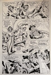 Oneta, Mustang#9, La guerre des Gronz, épisode inédit, planche n°4, Mustang#62, 1981.
