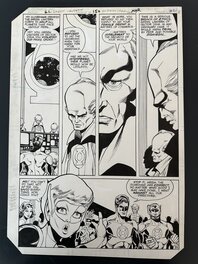 Planche Originale Joe Staton Green Lantern #150 page 32 DC 1981