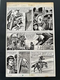 John Buscema - Planche Originale John Buscema Savage Sword Of Conan #72 page 22 Marvel Comics 1982 - Planche originale