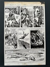 John Buscema - Planche Originale John Buscema Savage Sword Of Conan #72 page 24 Marvel Comics 1982 - Planche originale