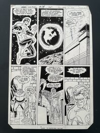 Planche Originale Keith Pollard Green Lantern #157 page 19 DC Comics 1982