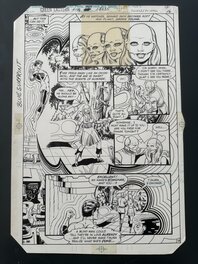 Planche Originale Keith Pollard Green Lantern #158 page 16 DC Comics 1982